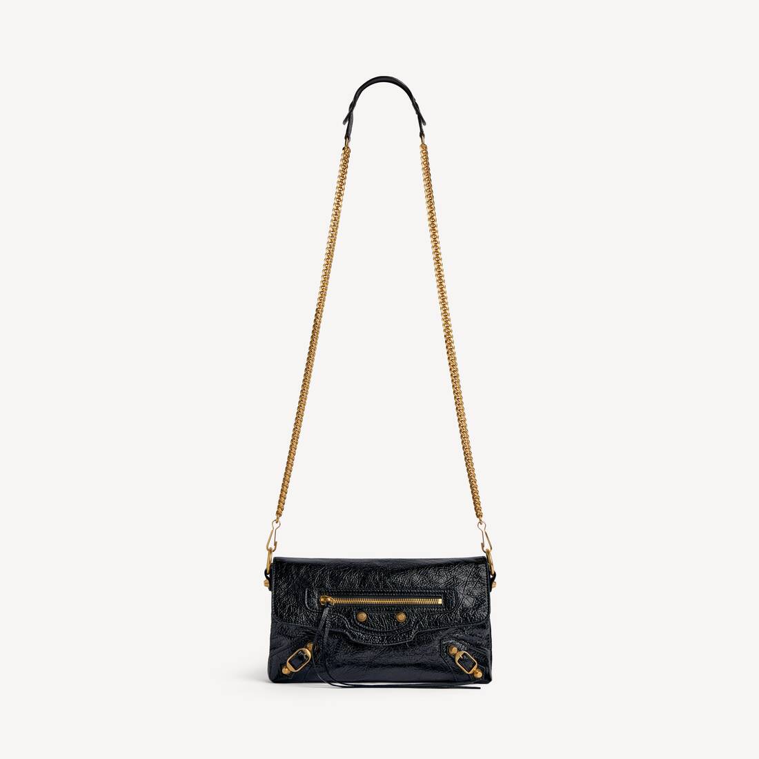Women's Le City Clutch With Chain in Black | Balenciaga Canada EN - Image 4