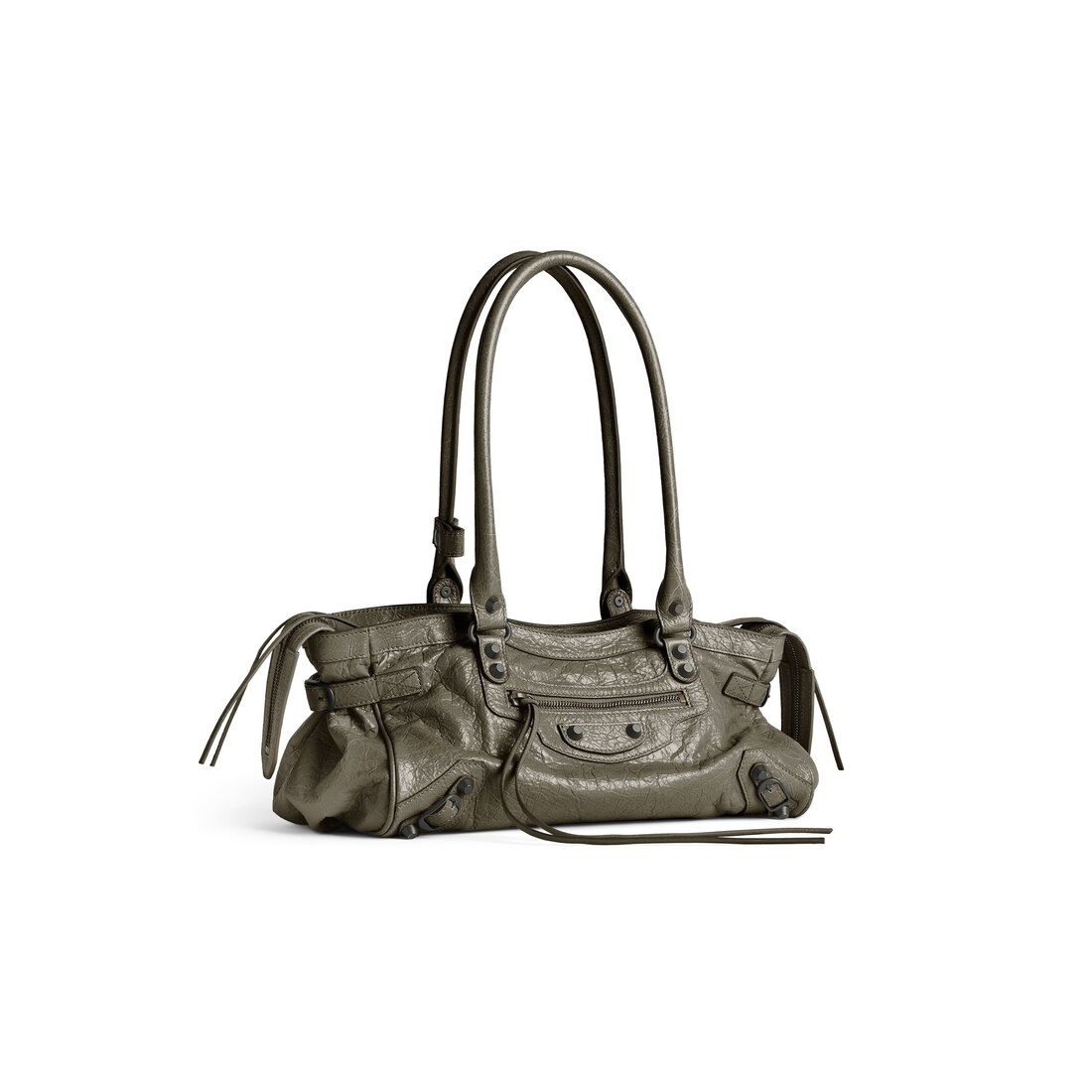 Women's Le City Bag East-west in Army Green