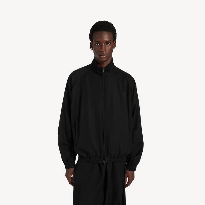 Men's Tracksuit Jacket in Black - Men | Balenciaga Hungary EN - Image 1