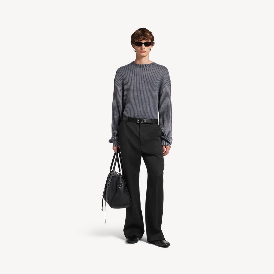 Hombre's Pantal&oacute;n De Sastre Too Far in Negro | Balenciaga Espa&ntilde;a ES - Image 2