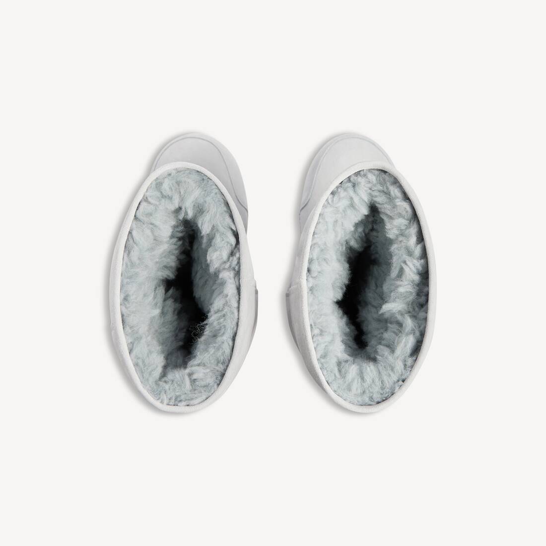Bota Alta Alaska Fur para Mujer en Cielo | Balenciaga Espa&ntilde;a ES - Image 4