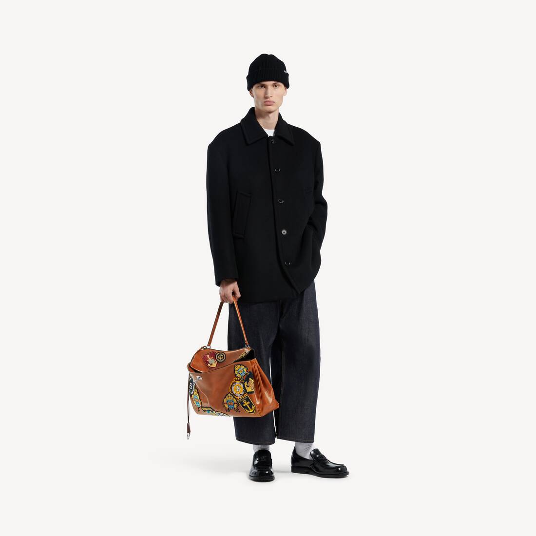 Men's Rodeo Handbag Large in New Tan/multicolor | Balenciaga Canada EN - Image 7