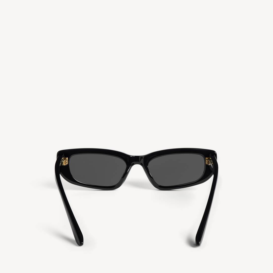 Lunettes De Soleil Rectangle Palma pour Femme en Noir | Balenciaga France FR - Image 2