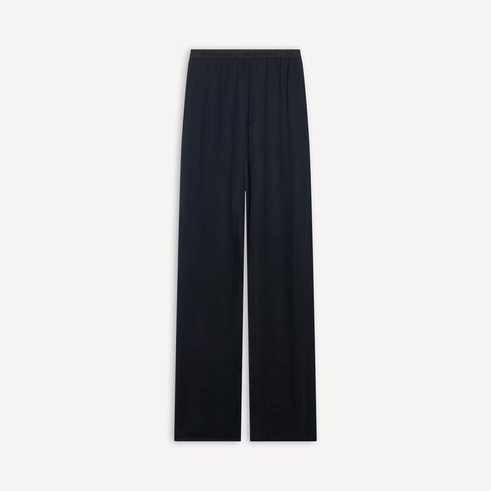 Cal&ccedil;a Com El&aacute;stico para Ela em Preto - Ela | Balenciaga Brasil PT - Image 1