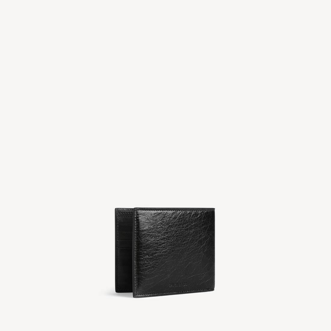 Portefeuille Pli&eacute; Carr&eacute; Le City pour Homme en Noir | Balenciaga France FR - Image 2