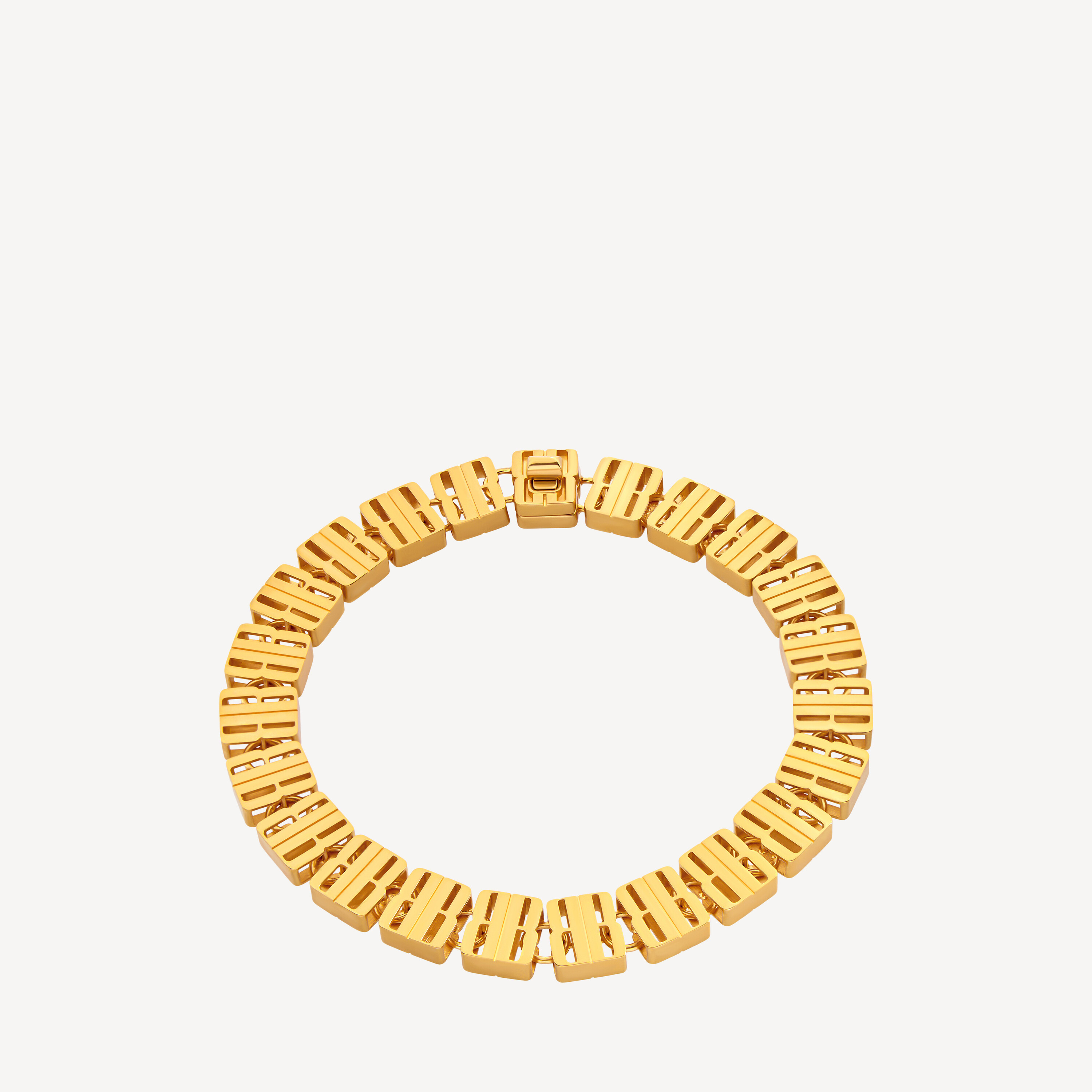 Women's Nano Link Necklace in Gold