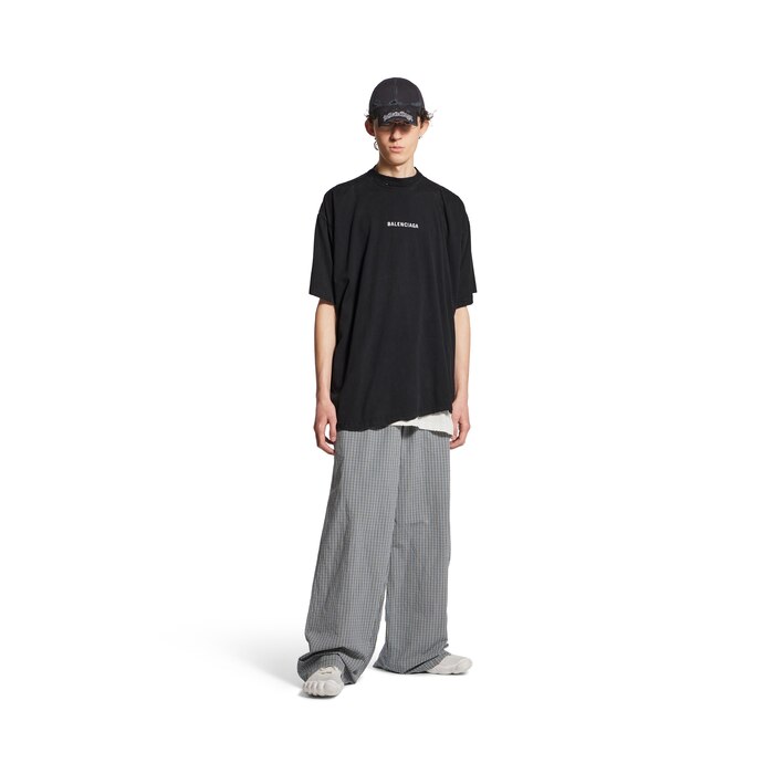 balenciaga back double t-shirt