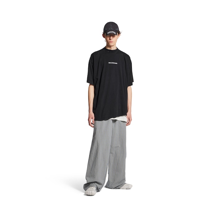 balenciaga back ダブル tシャツ