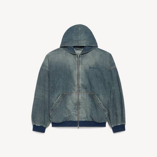 blouson &agrave; capuche