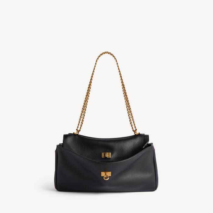 Bolso Con Cadena Rodeo East-west  para Mujer en Negro - Mujer | Balenciaga Espa&ntilde;a ES - Image 1