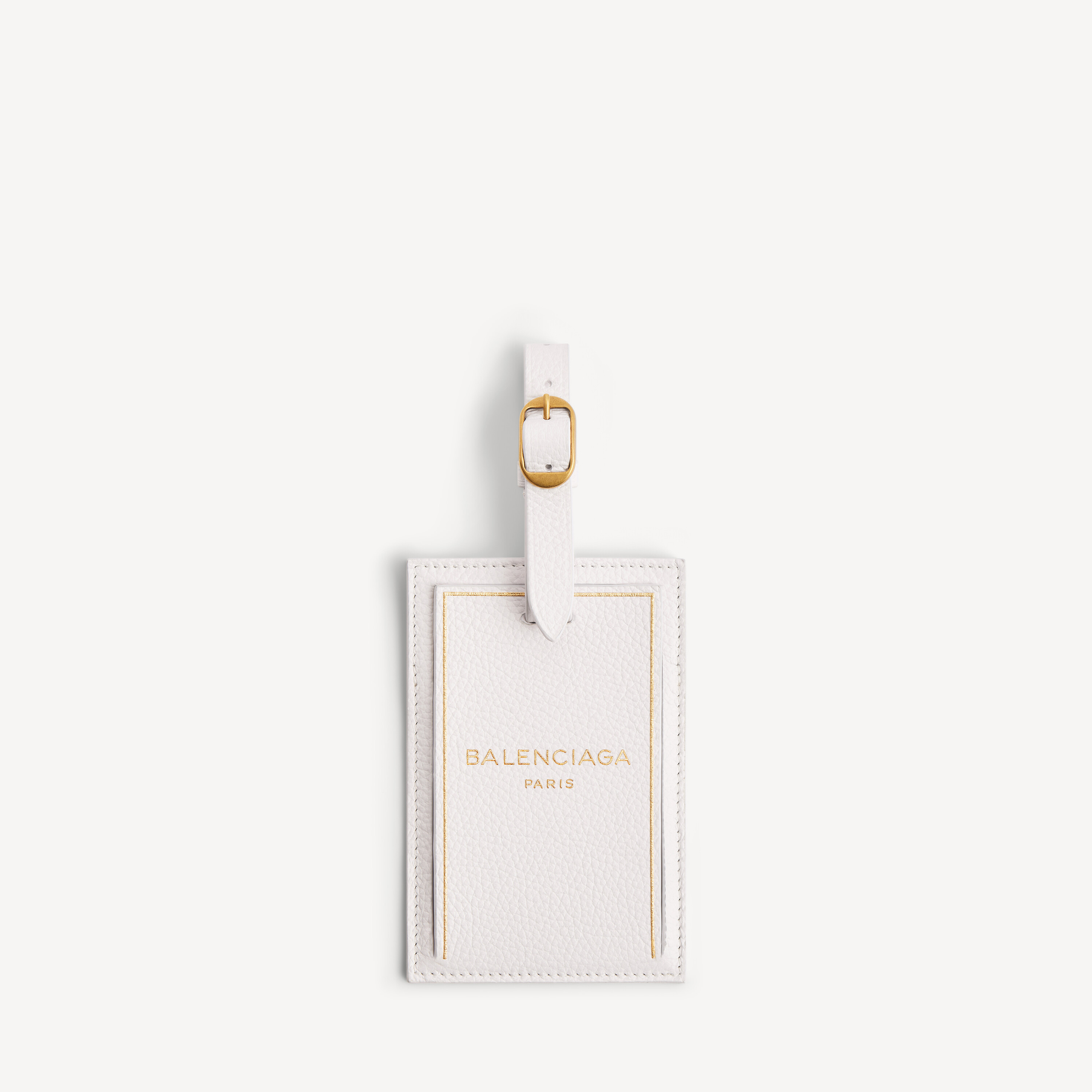 Fragrance Luggage Tag in Ivory White Dix | Balenciaga FR