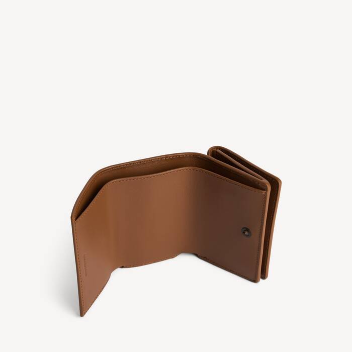 Women's Le City Mini Wallet in Caramel - Women | Balenciaga Australia EN - Image 3