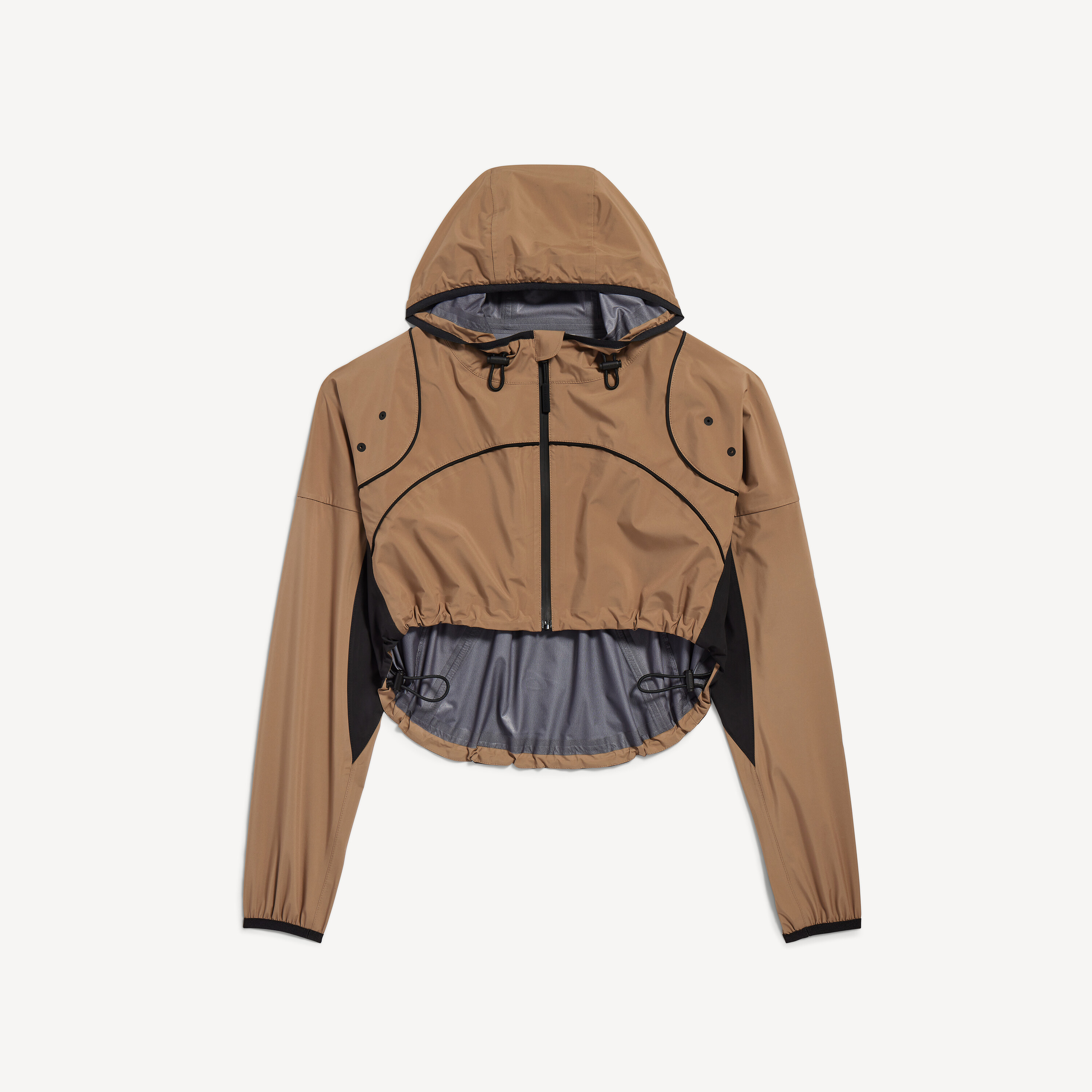 Techwear cropped jacket