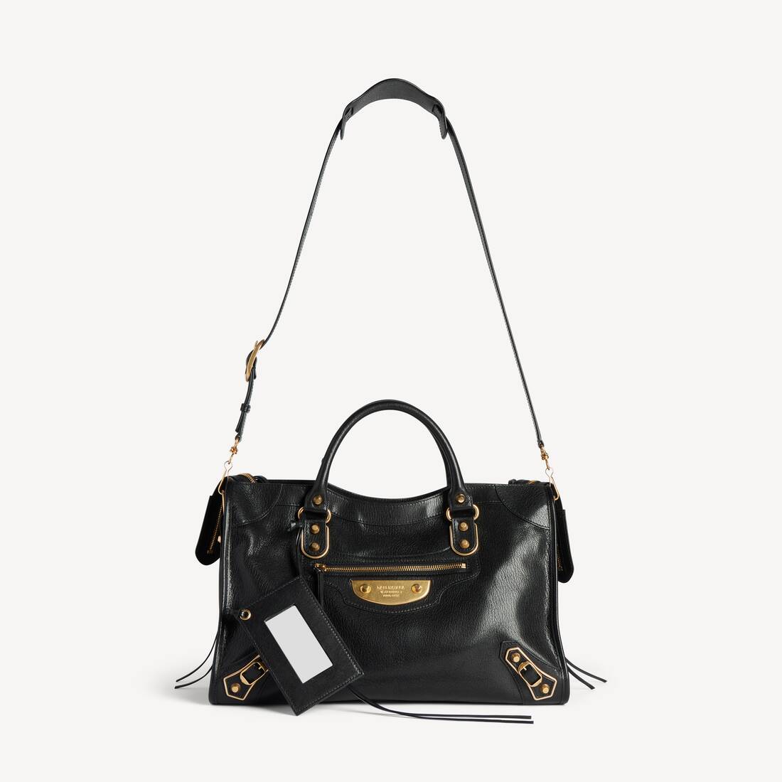Women's Le City Uptown Bag Medium in Black | Balenciaga Australia EN - Image 4