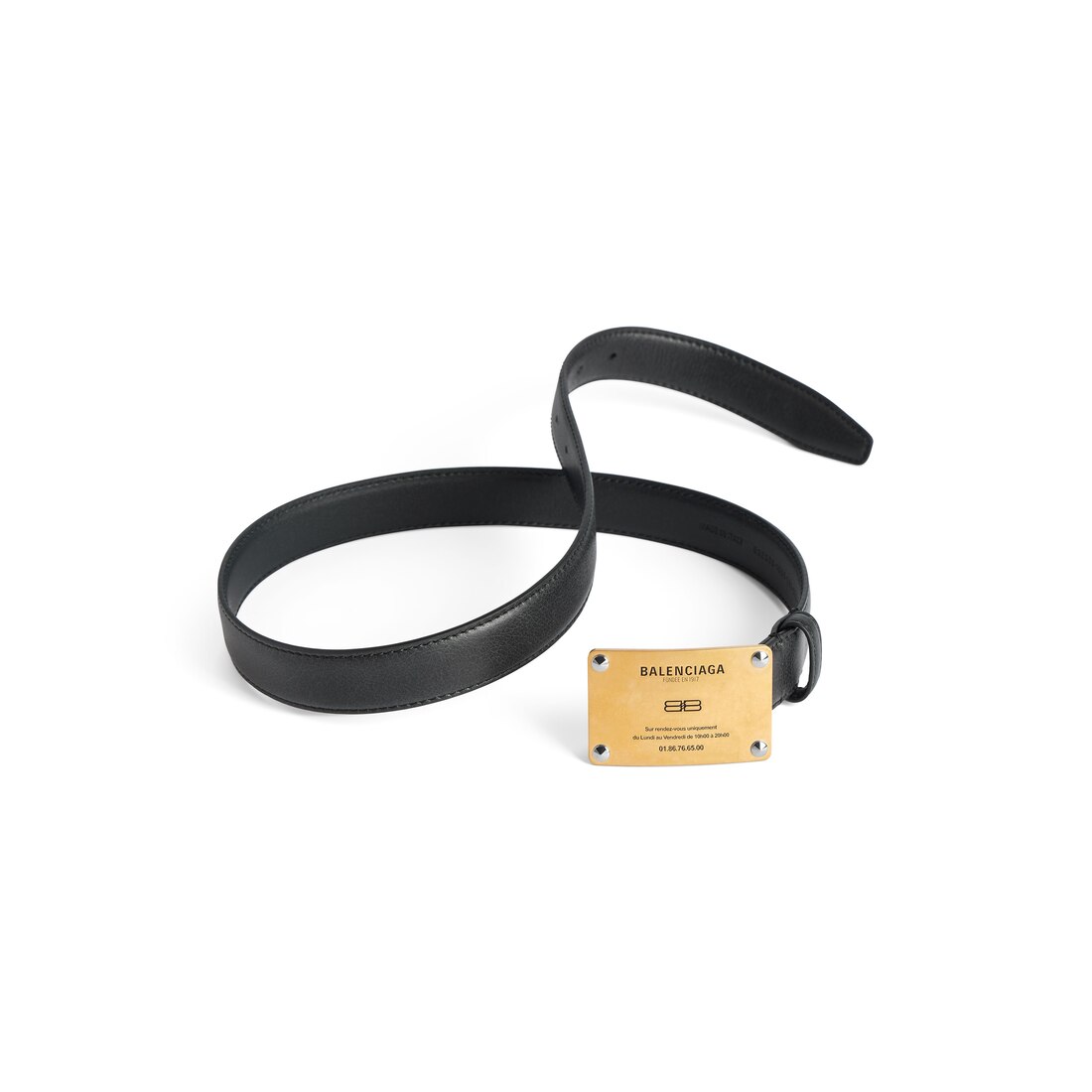 【関税&送料込】Balenciaga Black Leather Lola Belt Women's Lola Belt in Black | Balenciaga US
