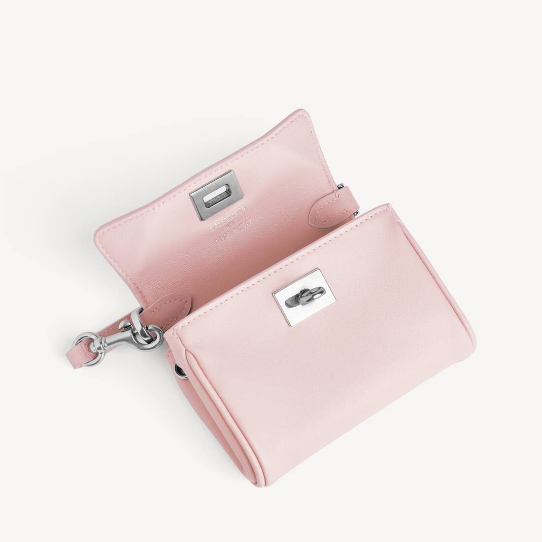 Charm Sac Rodeo Micro pour Femme en Rose Su&eacute;d&eacute; | Balenciaga Luxembourg FR - Image 6