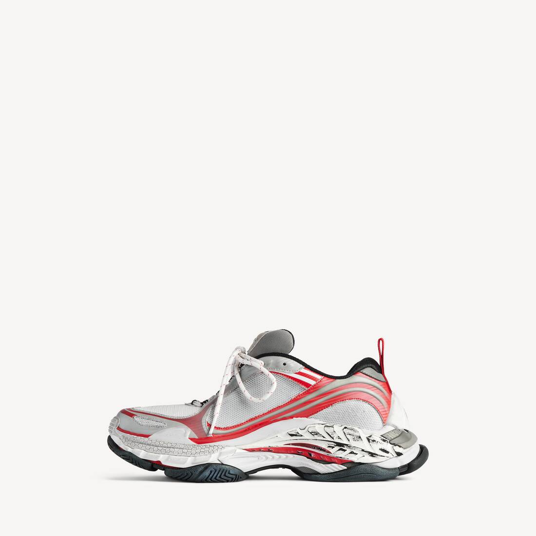 Men's Triple S.2 Sneaker in Grey/red/white | Balenciaga Australia EN - Image 3