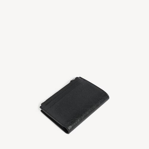cash folded vertical card holder