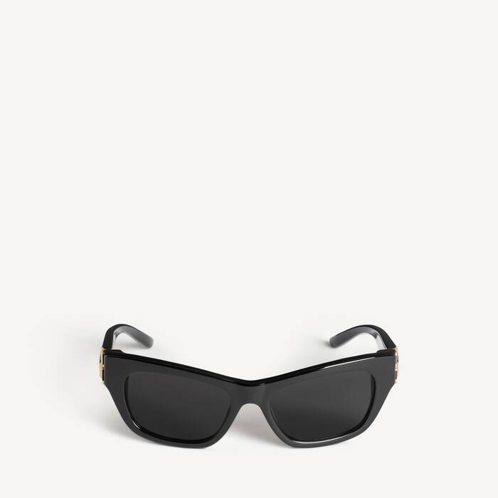 Women's Cosmo Cat Sunglasses in Black - Women | Balenciaga United States EN - Image 1