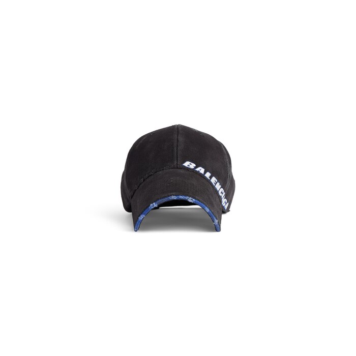 帽子 balenciaga cap S Balenciaga Cap in Black/white | Balenciaga US