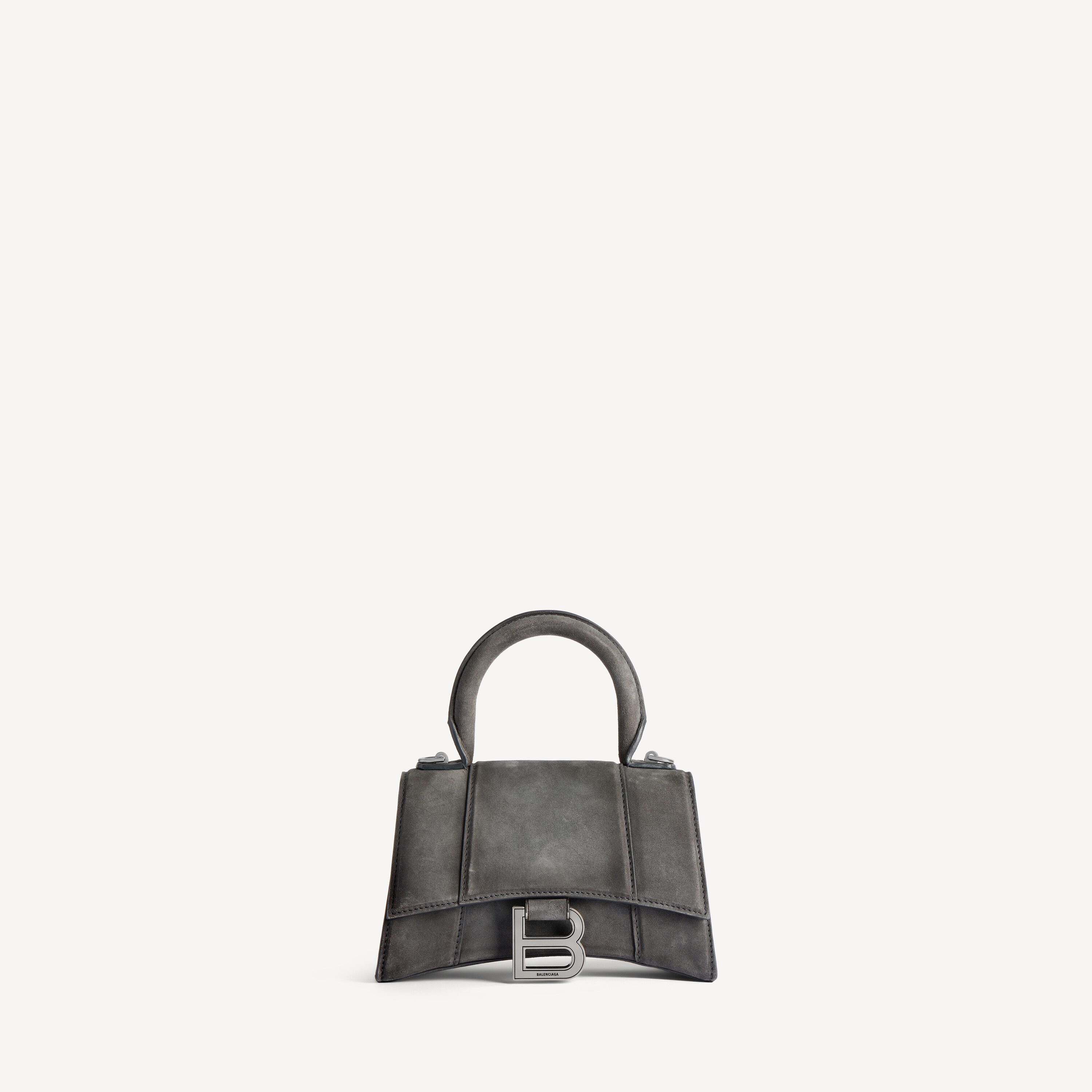 Women's Hourglass Handbag Xs in Storm Grey
