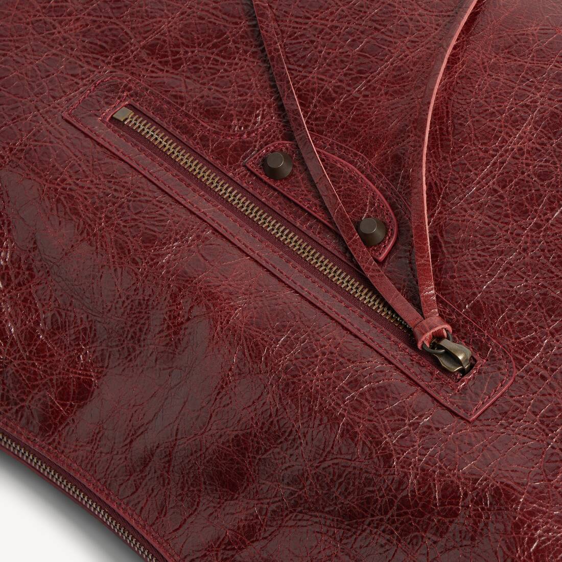 Le City Hobo-tasche Mittel f&uuml;r Damen in Beerenrot | Balenciaga Deutschland DE - Image 6