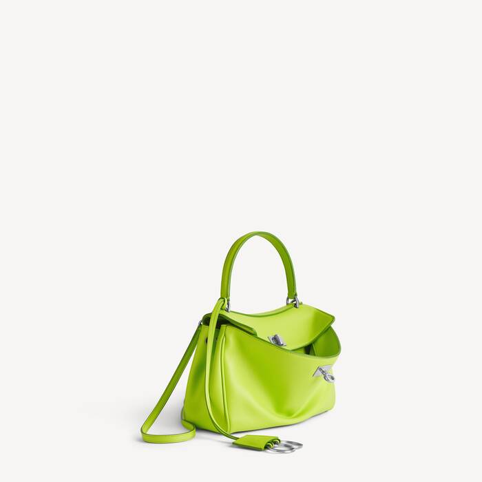 Sac &Agrave; Main Rodeo Mini  pour Femme en Vert Pomme - Femme | Balenciaga Suisse FR - Image 2