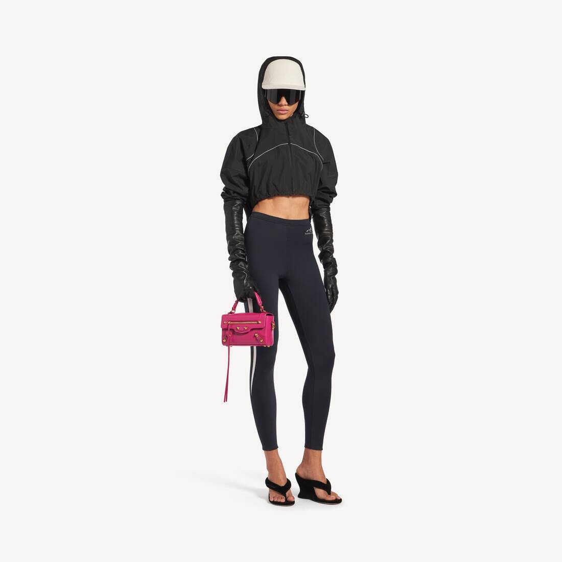 Women's Le City Sleek Box Bag in Hot Pink | Balenciaga Australia EN - Image 7