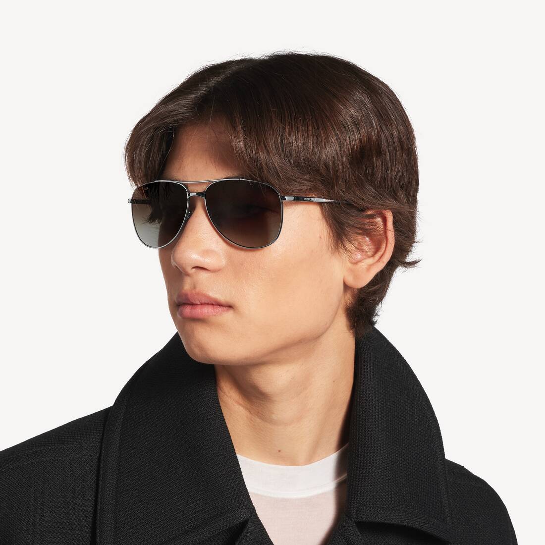 ライト ルテニウム の メンズ Monday パイロットサングラス | Balenciaga 日本 JA - Image 6