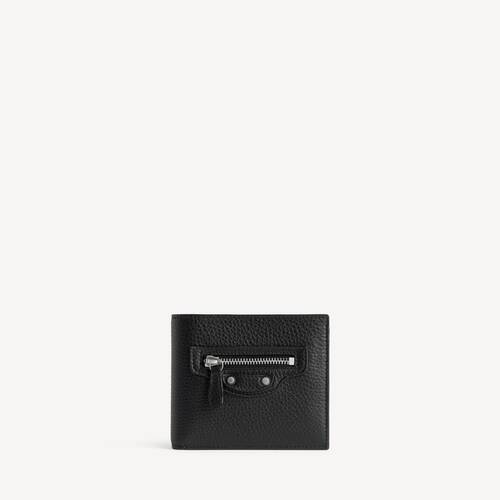 le city business square folded coin wallet