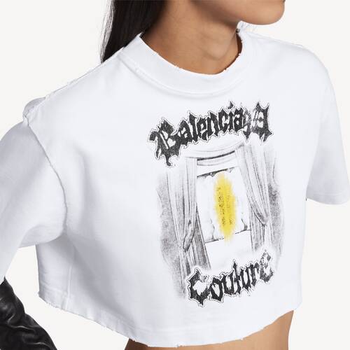 salon de couture短款t恤