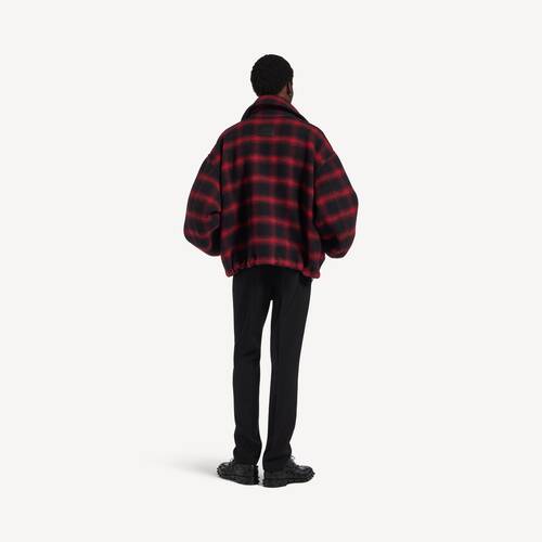 high collar half zip outerwear