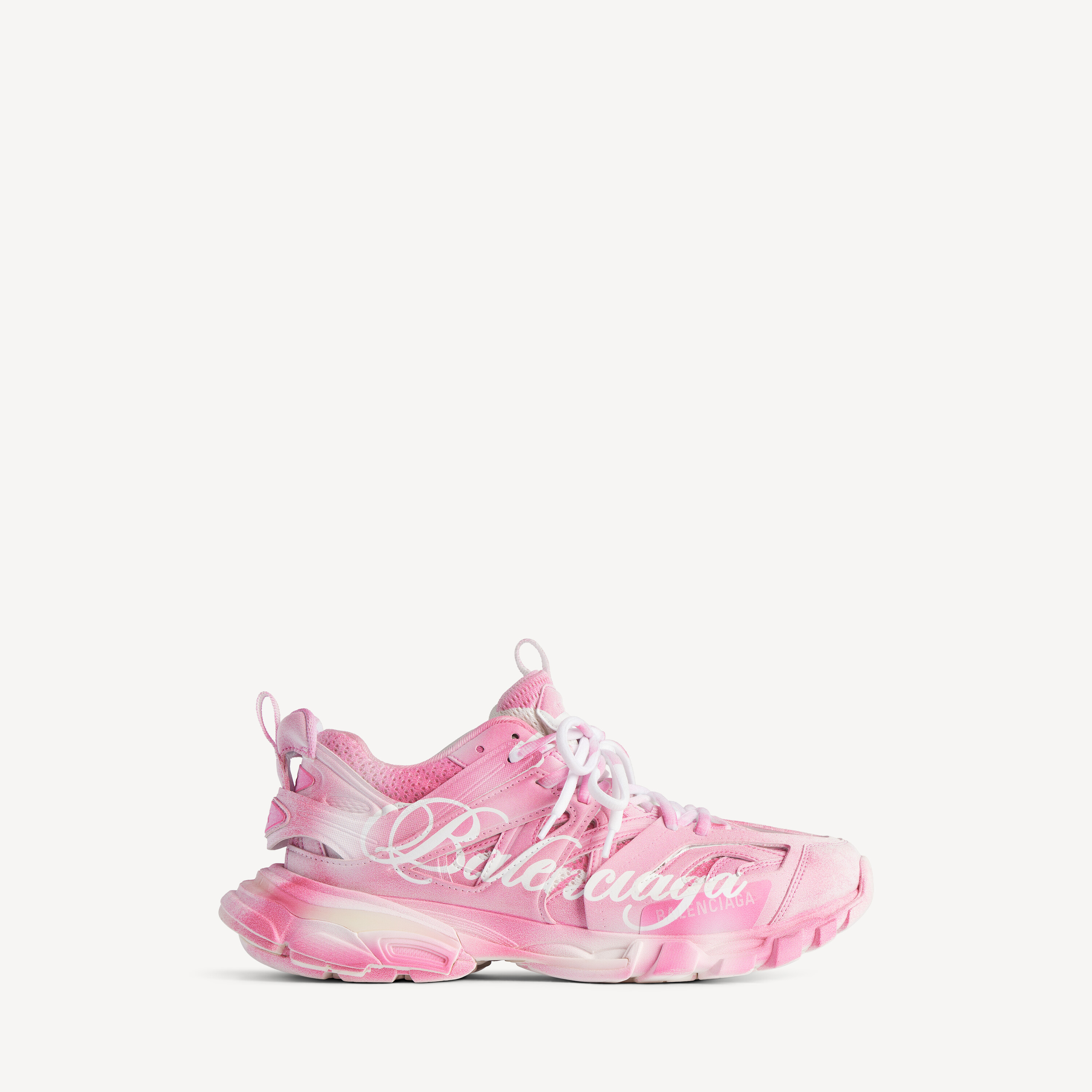 Balenciaga track stencil logo sneaker