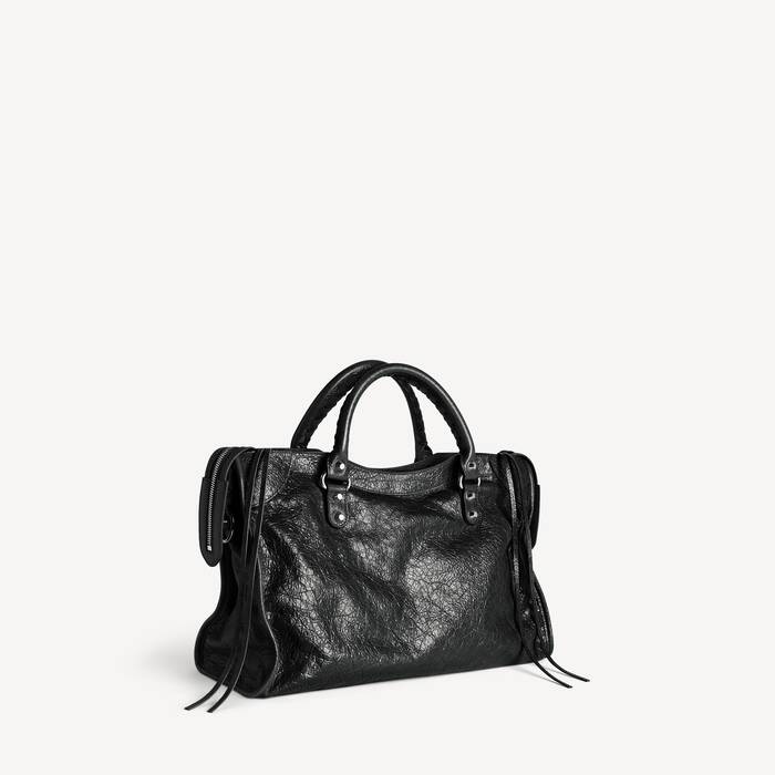 르 시티 백 미디엄 블랙 | 발렌시아가 대한민국 KO - Image 2