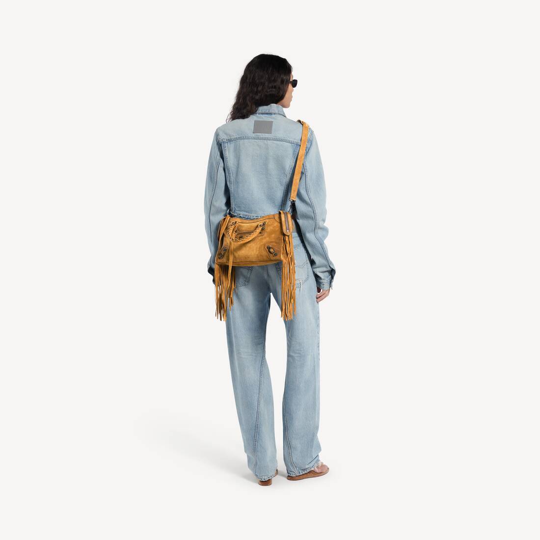 Le City Tasche Klein f&uuml;r Damen in Camel | Balenciaga Deutschland DE - Image 8
