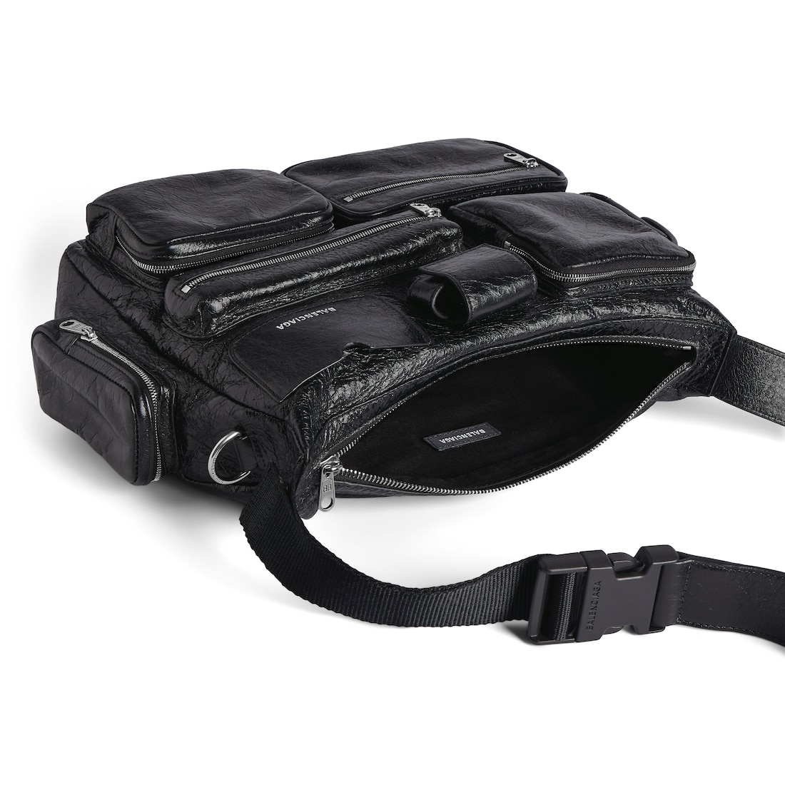 ブラック の メンズ SUPERBUSY メッセンジャーバッグ Medium-702167210C81000_F.jpg?v=8