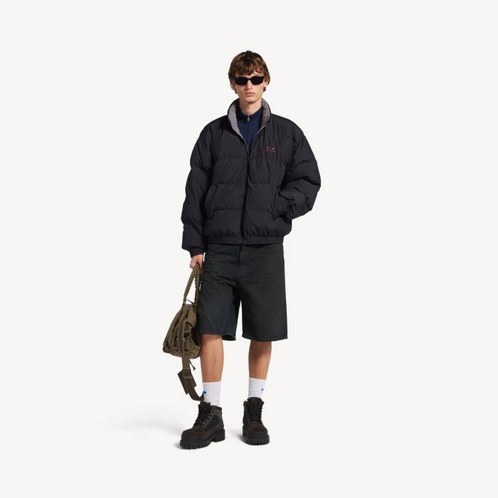 Hombre's Chaqueta De Ch&aacute;ndal Reversible in Morado Ahumado - Hombre | Balenciaga Espa&ntilde;a ES - Image 3