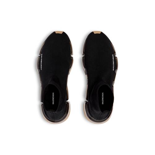 sneaker speed 2.0 full clear sole in maglia riciclata