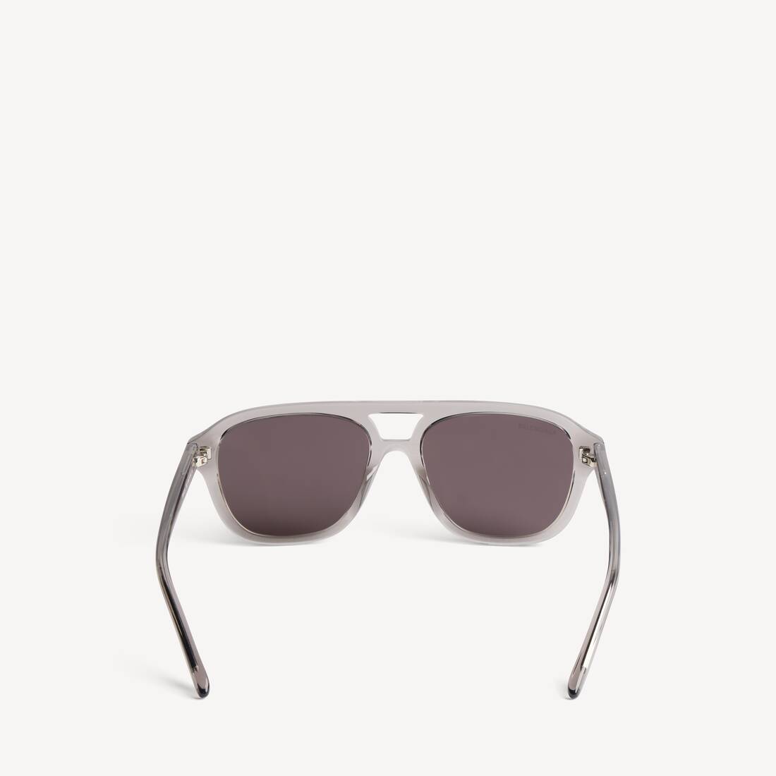 Men's Daily Pilot Sunglasses in Light Grey | Balenciaga Netherlands EN - Image 2