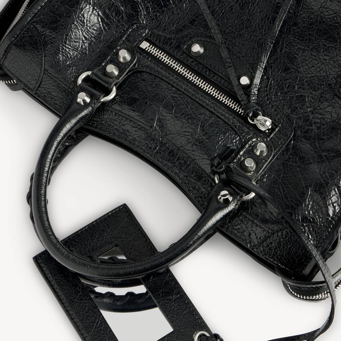 Le City Bag Small in Black | Balenciaga France EN - Image 6