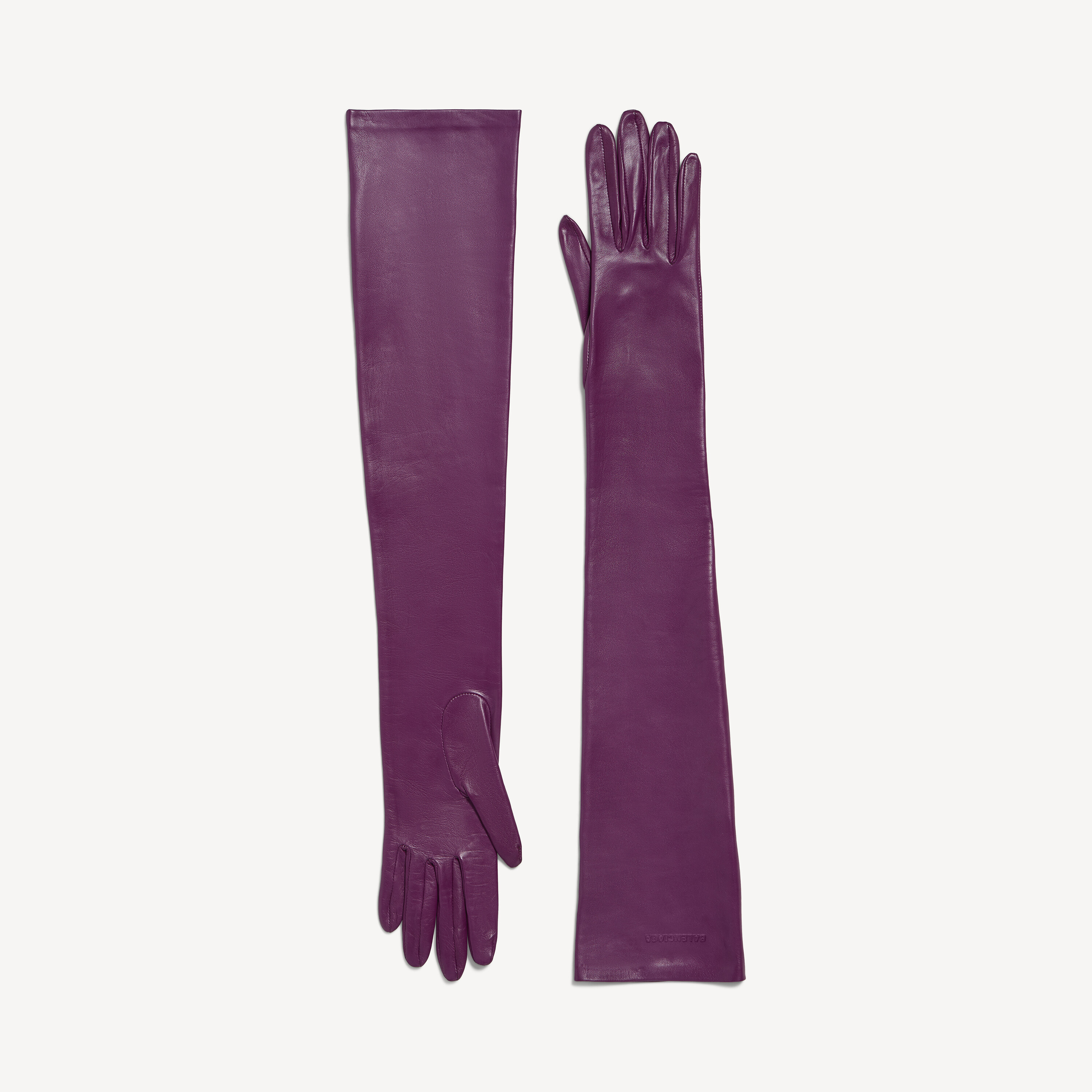 balenciaga レザーグローブ 中古・古着通販】BALENCIAGA (バレンシアガ) レザーグローブ ダーク
