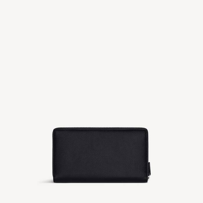 Men's Cash Continental Wallet in Black/white - Men | Balenciaga Netherlands EN - Image 2