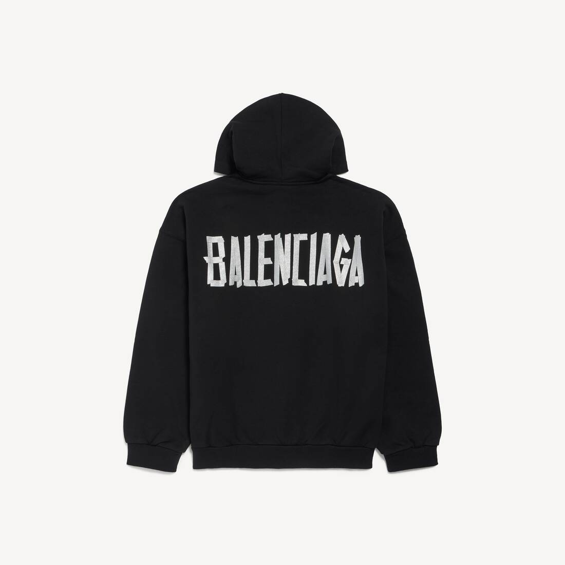 ブラック の ウィメンズ Glitter Tape Type ジップアップフーディ | Balenciaga 日本 JA - Image 2