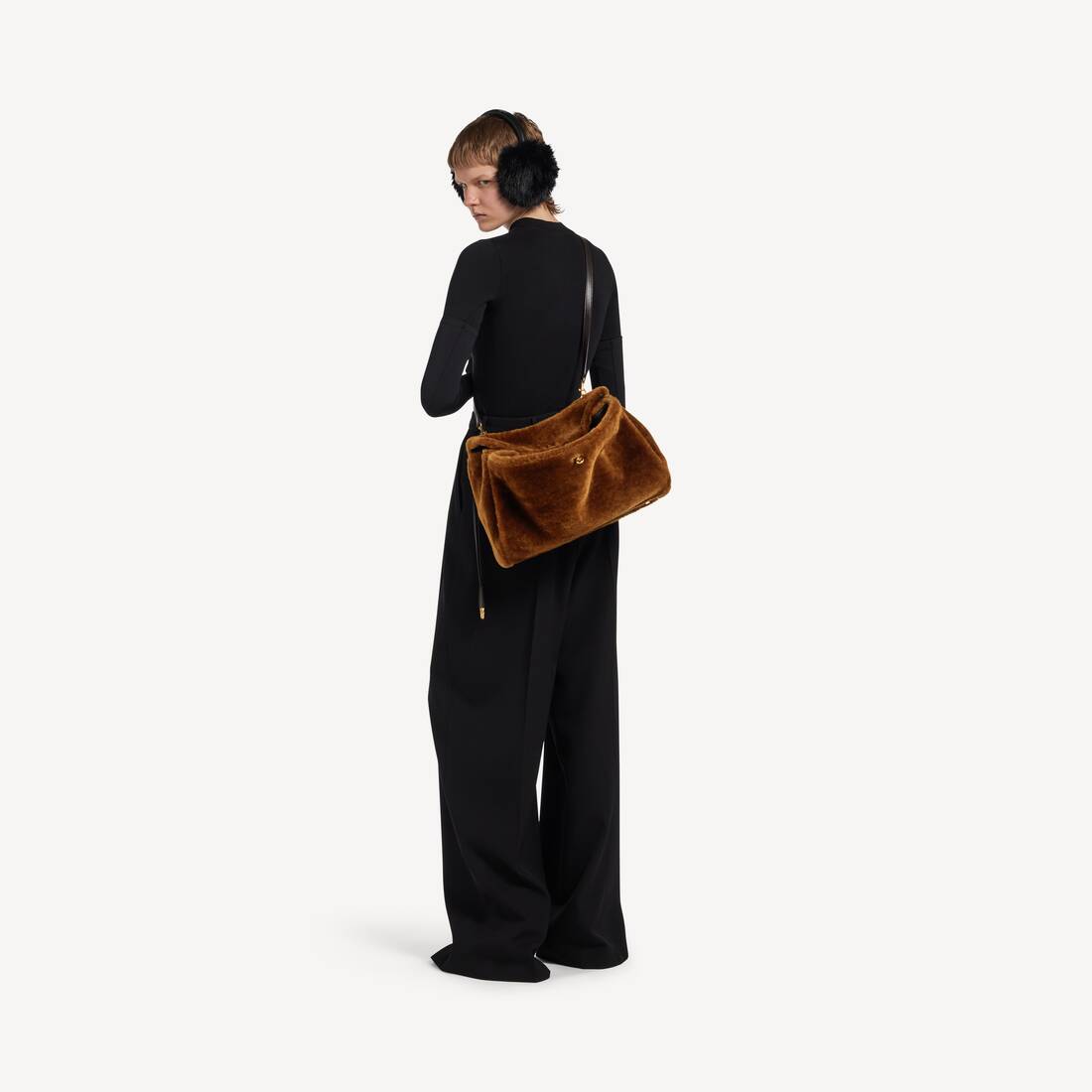 Women's Rodeo Handbag Medium in Caramel | Balenciaga Canada EN - Image 7