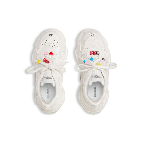 triple s sporty sneaker with charms