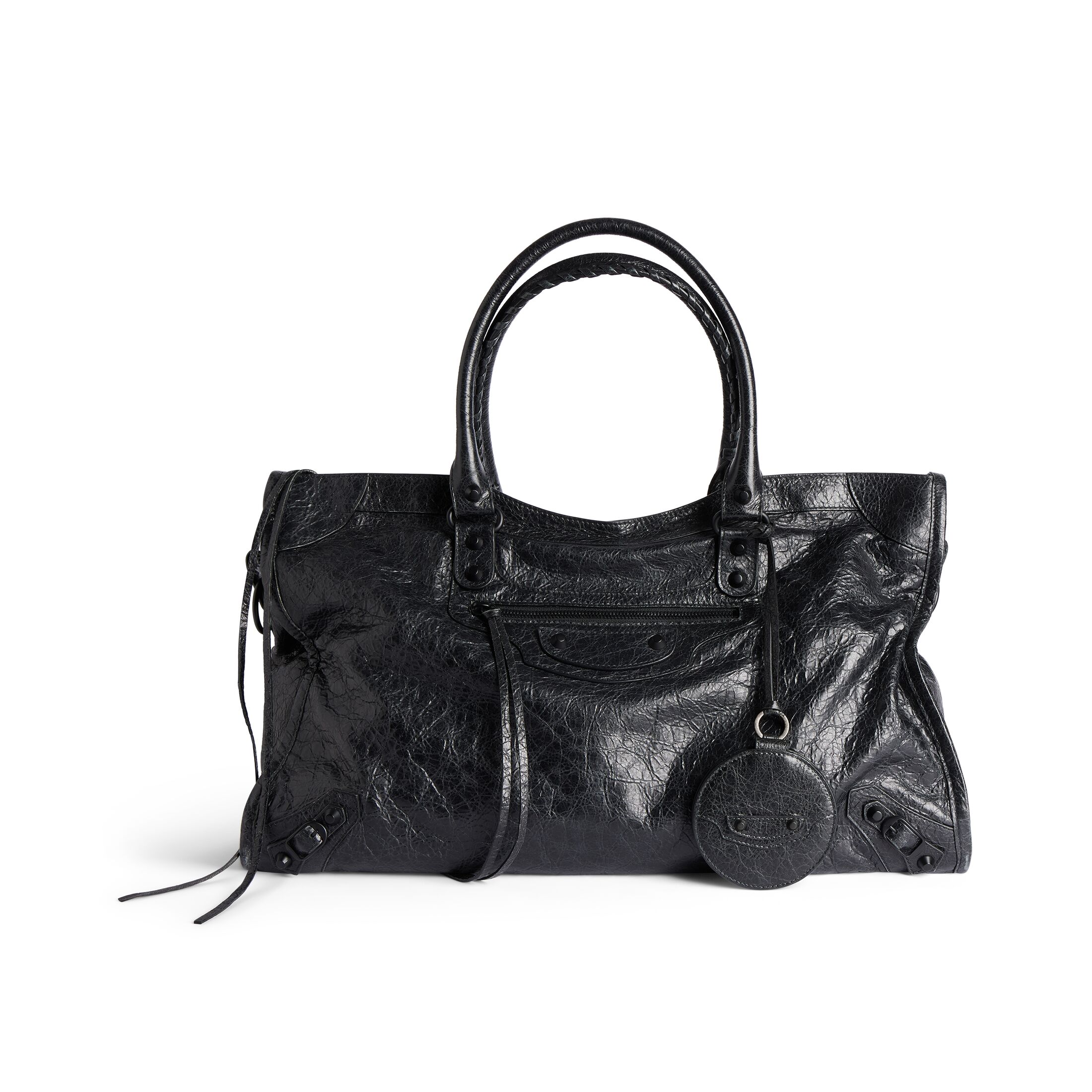 le city round mirror charm