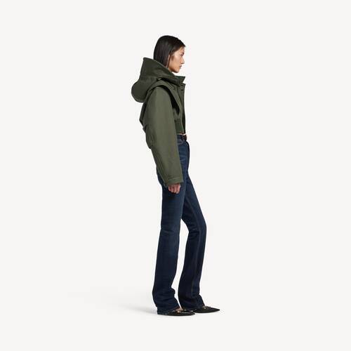 parka militar corta