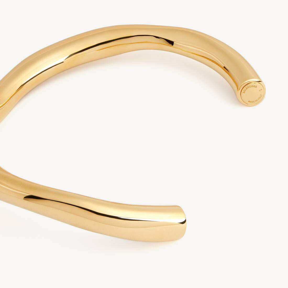 Women's Eisa Choker in Shiny Gold | Balenciaga Australia EN - Image 3