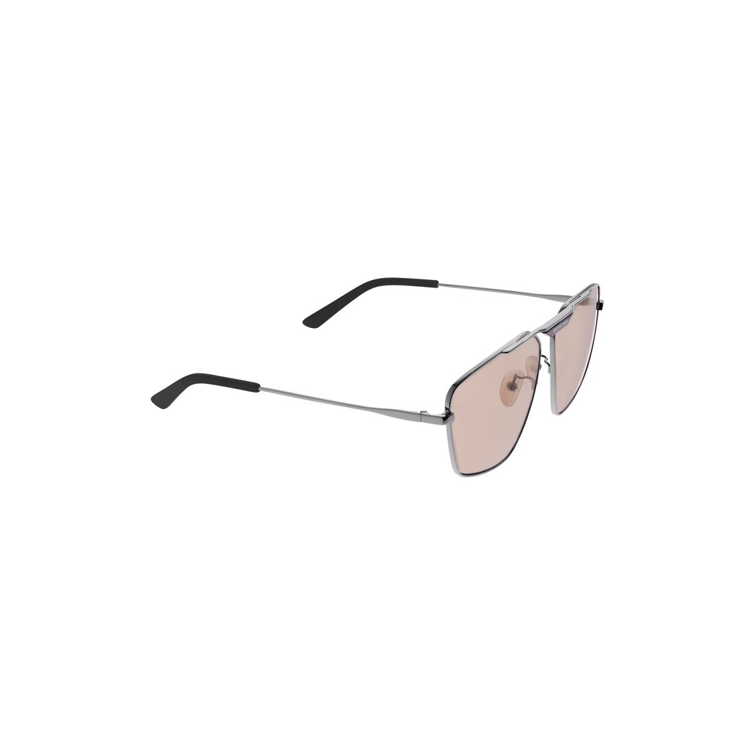 Tag 2.0 Navigator Sunglasses in Brown | Balenciaga US