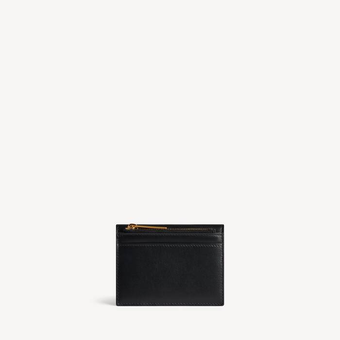 Women's Envelope Compact Wallet With Card Holder in Black - Women | Balenciaga Slovakia (slovak Republic) EN - Image 2